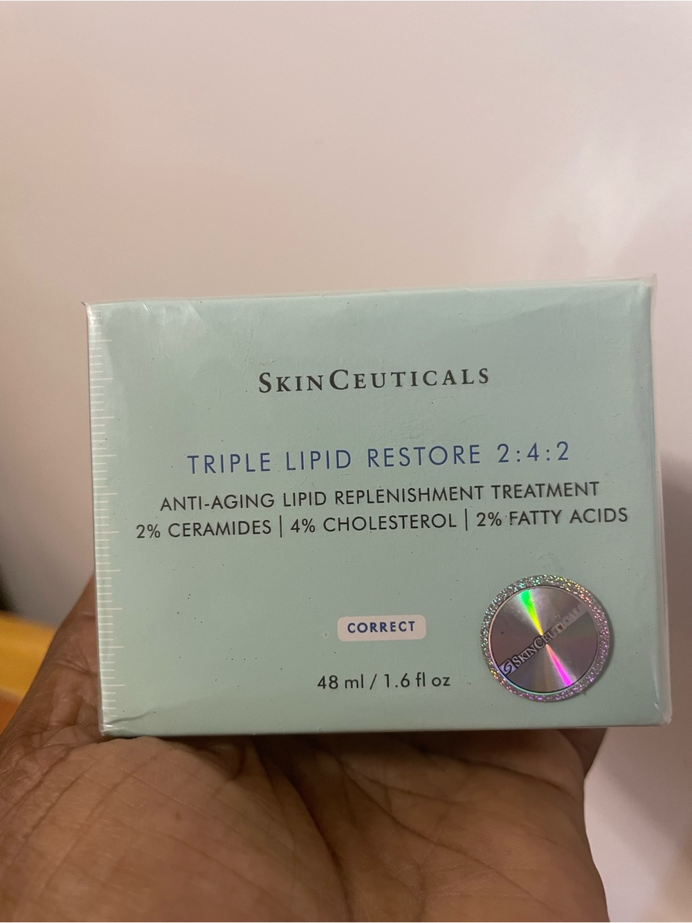 SkinCeuticals Triple Lipid Restore 2:4:2 - Mint Green and Silver